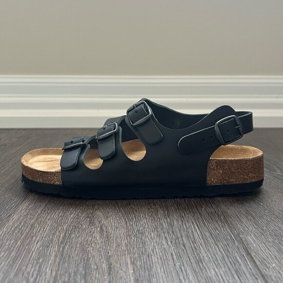 Sole Doc Tammy Leather Sandals Size 8.5-9 - Picture 3 of 10